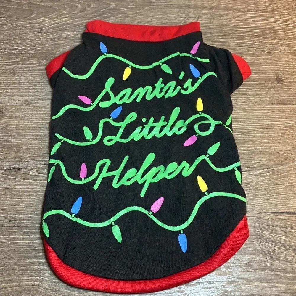🎈Santa’s Little Helper Dog Christmas Shirt